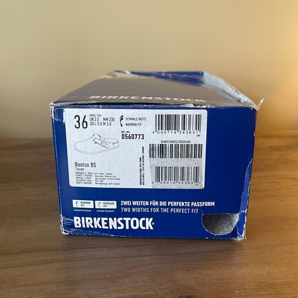 Birkenstock Boston | Taupe | Size 36 - Narrow - Picture 13 of 16